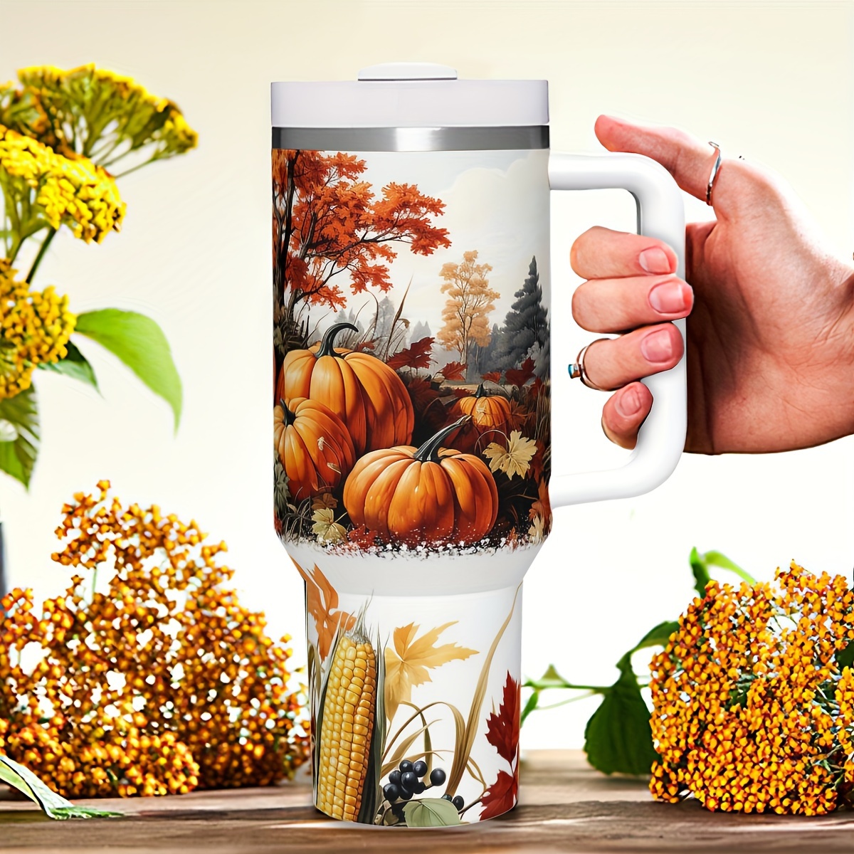 Travel Accessories Ideas - 1pc Gobelet isotherme de 40 oz