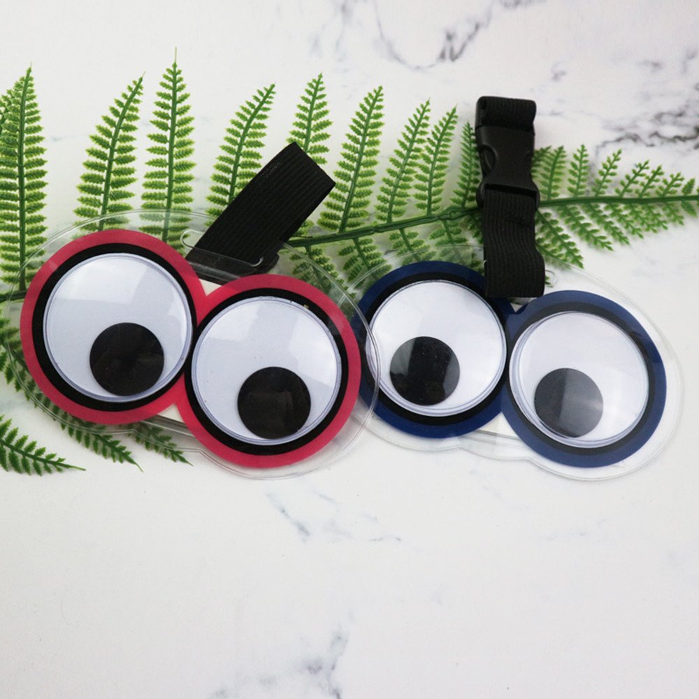 Travel Accessories Name - Étiquettes de bagages à motifs d'yeux