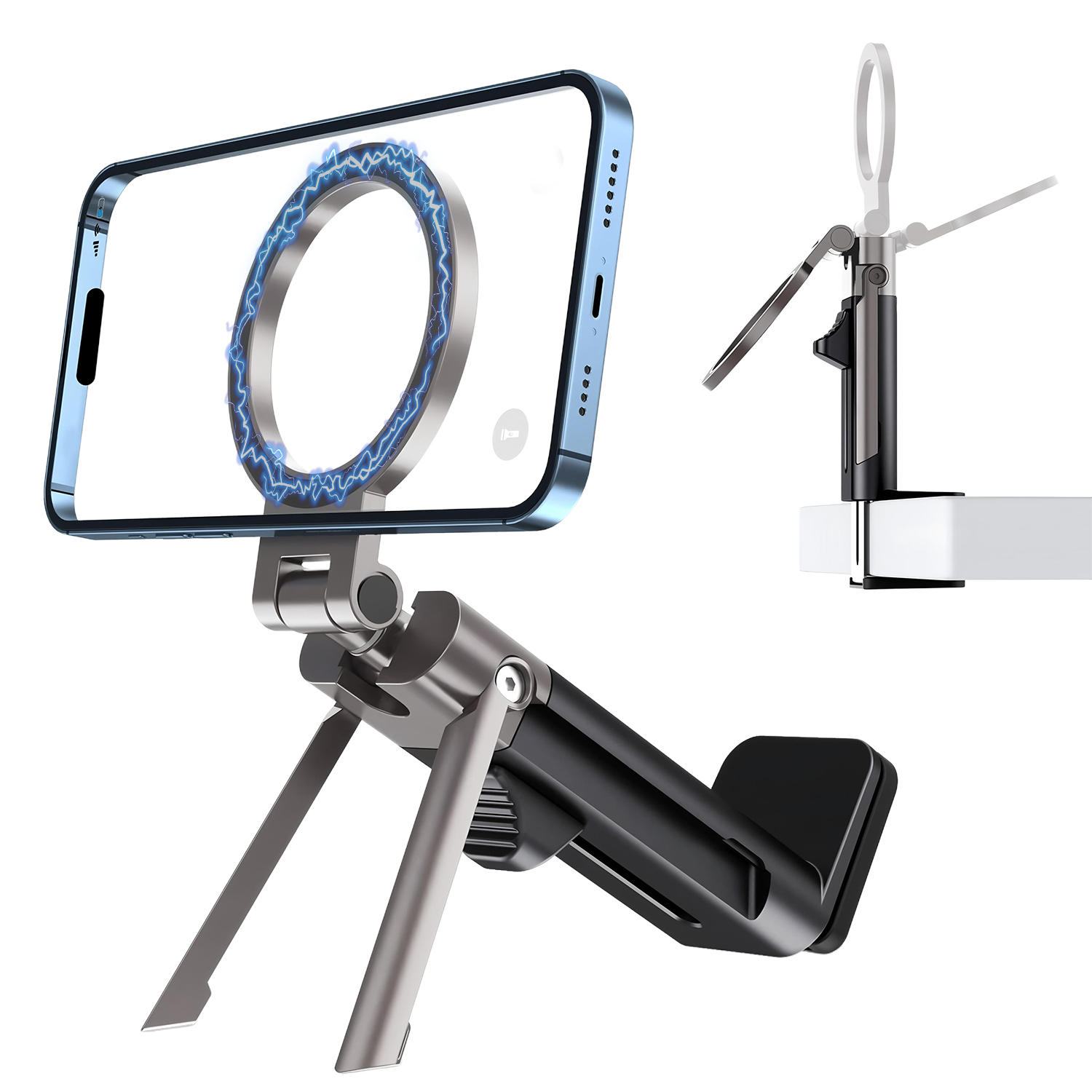 Phone Holder Airplane - Support de téléphone magnétique pliable pour