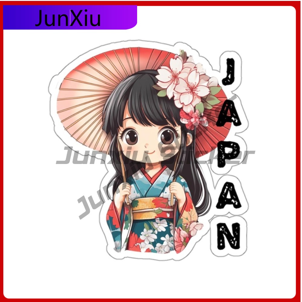 Travel Accessories In Japan - Autocollants de voyage japonais pour fille,