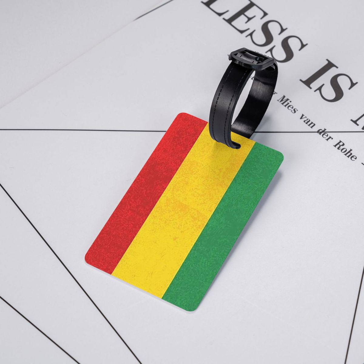 Travel Accessories For Jamaica - Étiquettes de bagage Rasta Lion Reggae