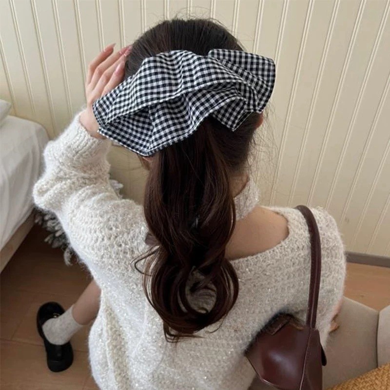 Attaches de cheveux à carreaux - Travel Accessories For Elderly avis et prix
