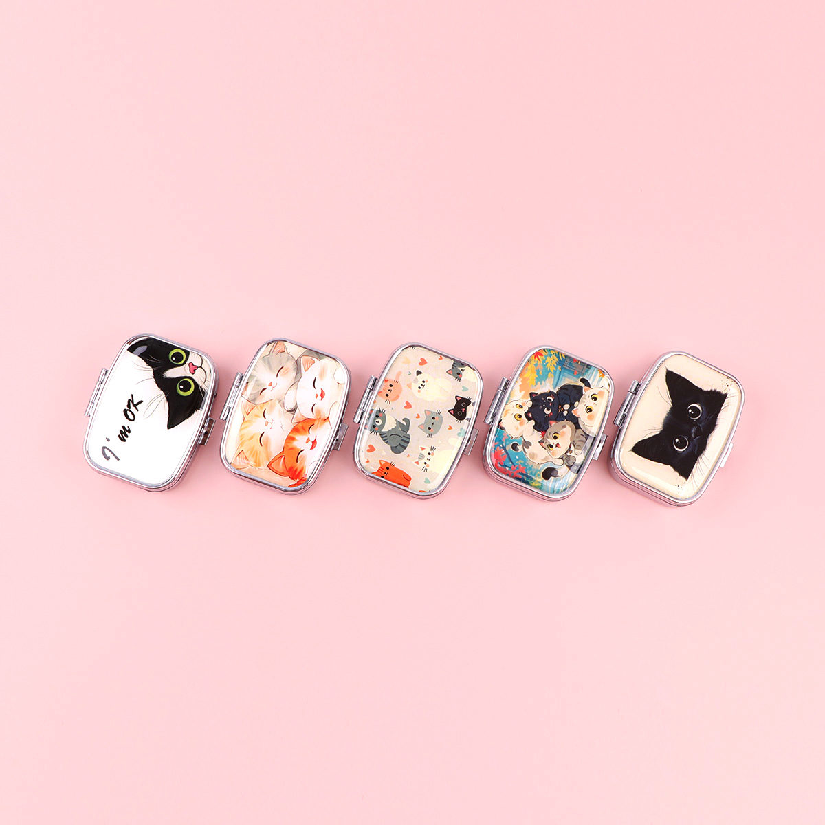 Boîtes à pilules chat noir, so - Travel Accessories In Japan avis et prix
