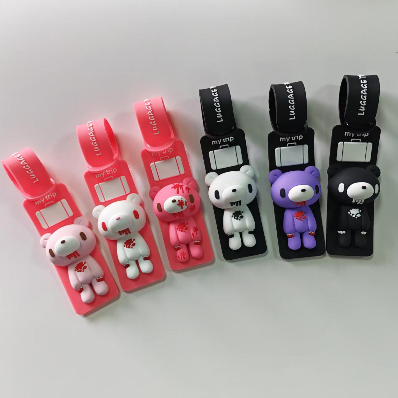 Étiquette de bagage en silicon - Travel Accessories Luggage Straps avis et prix