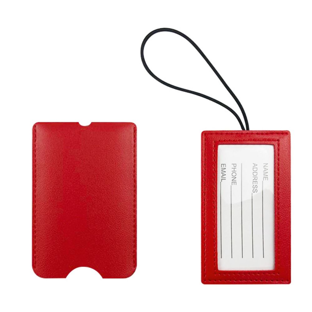 Étiquette de bagage en cuir PU - Travel Accessories Luggage Straps avis et prix