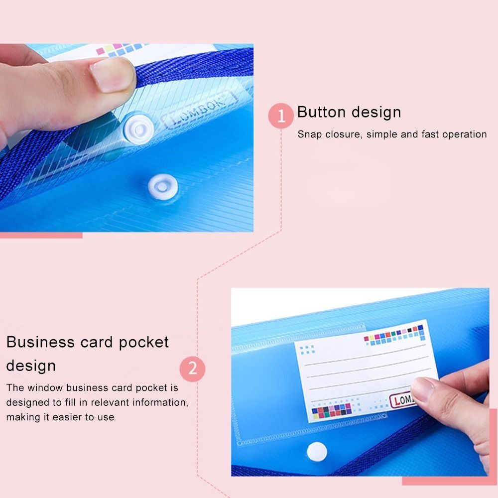 Dossier à bouton-pression étan - Document Organizer Folder avis et prix