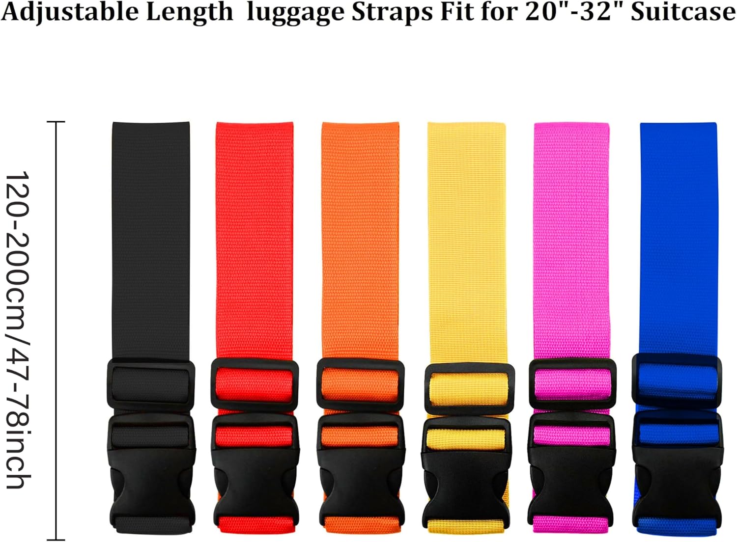 Sangles de bagages réglables d - Travel Accessories Luggage Straps avis et prix