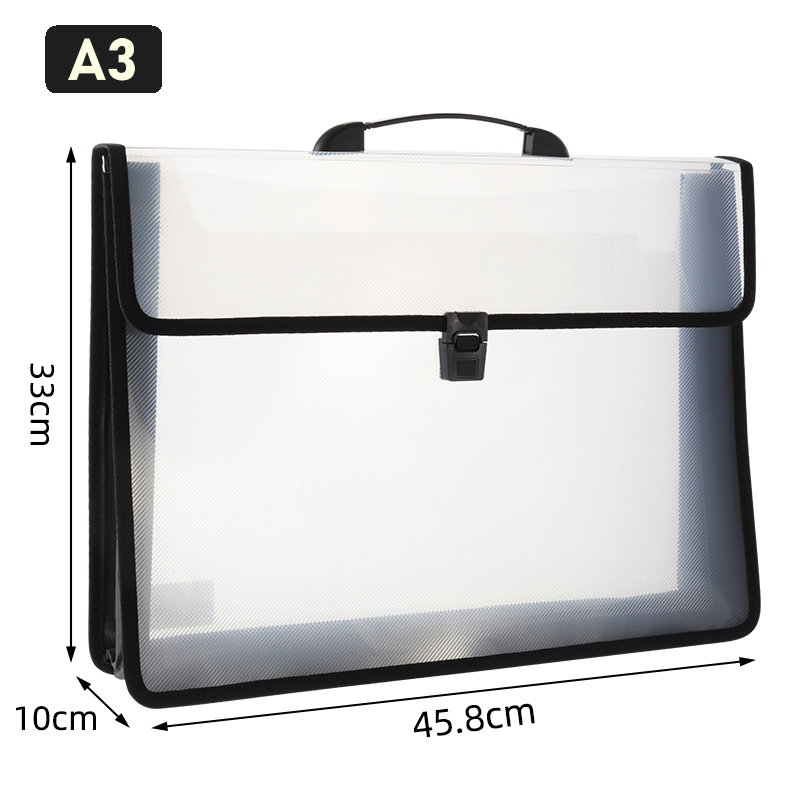 Sac en plastique transparent p - Document Organizer Folder avis et prix