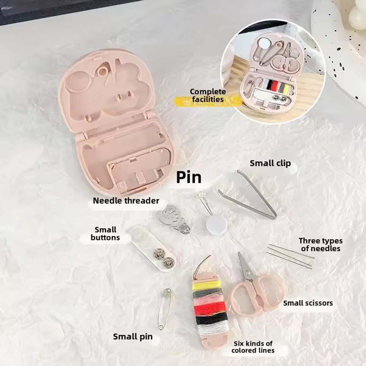 Mini Kits de Machine à coudre  - Travel Accessories Kit For Women avis et prix
