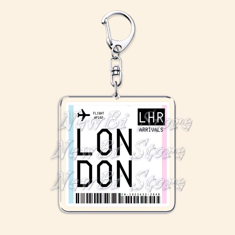 Porte-clés Carte d'embarquemen - Travel Accessories Gifts avis et prix