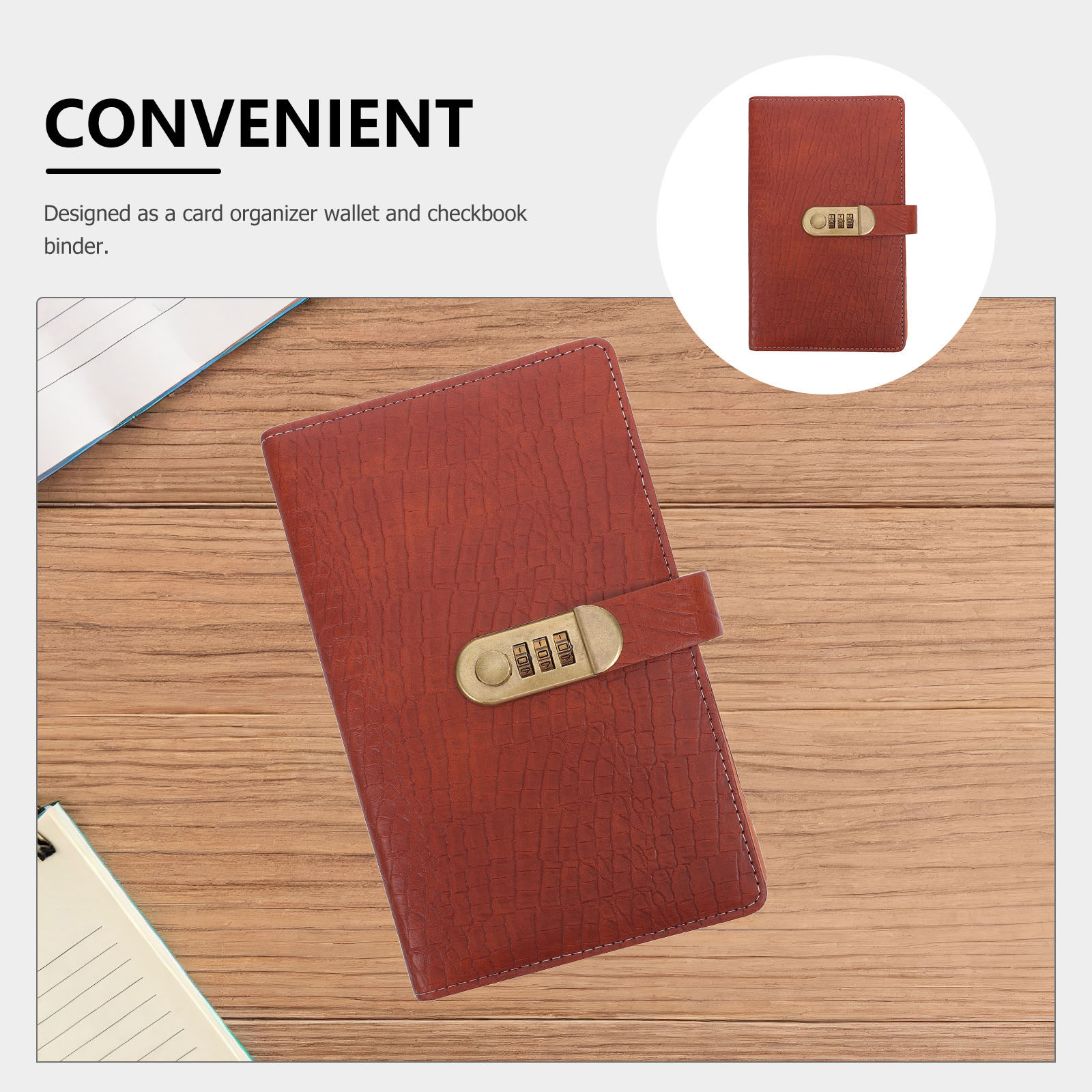 Dossier à verrouillage par mot - Document Organizer Folder avis et prix